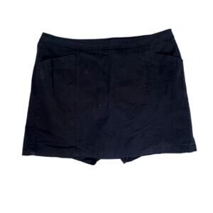Dockers Black Skort with Under Shorts Size 20W